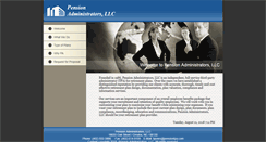 Desktop Screenshot of pensiontpa.com